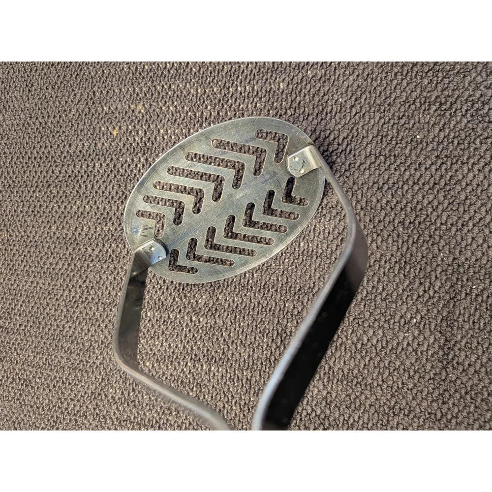Vintage Ekco Forge Stainless Steel Potato Masher USA Made